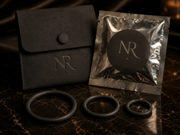 The Nocturne Room Silicone Intimacy Ring - Three Pack